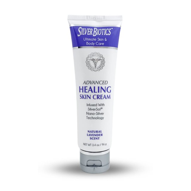 Silver Biotics Nano Silver Healing Lotion Cream Lavender Scent Infused