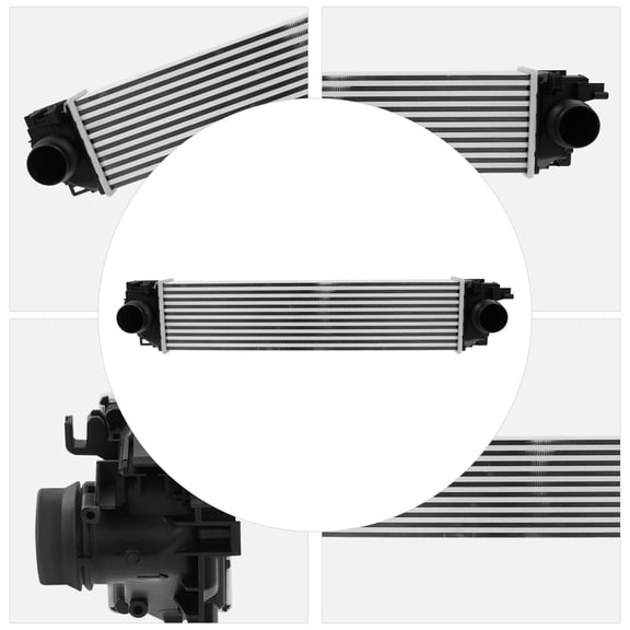 Silver Black Good Performance Powerful Function Intercooler Intercooler for 2019-2022 Volvo XC40 2.0L