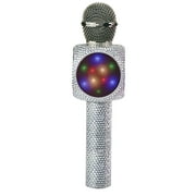 Silver Bling Wireless Karaoke Microphone SAB-SILVER