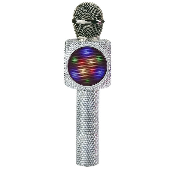 Silver Bling Wireless Karaoke Microphone (SAB-SILVER)