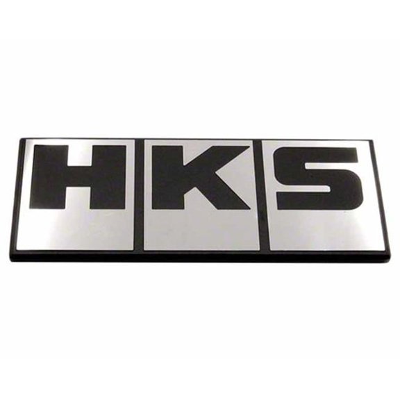 Silver Block Logo Emblem