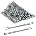thumbnail image 1 of Silver Bobby Pins, 120Pcs 2.75" Large Bobby Pins for Gray Hair Thick Hair Jumbo Hair Pins Bulk Secure Hold Bobby Pins with Box, (Silver,2.75 Inches), 1 of 5