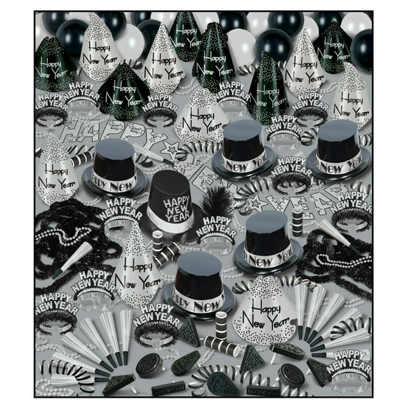 New Year Silver Bonanza Deluxe Asst for 100