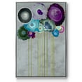 thumbnail image 1 of Silver Bouquet Framed Premium Gallery Wrapped Canvas - Ready to Hang - 17 x 25 - Silver Floating Frame, 1 of 9