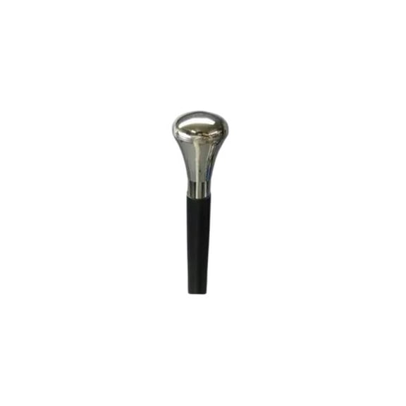Silver Brass Wooden Vintage Designer Handle Walking Cane for Grandmother Grandfather