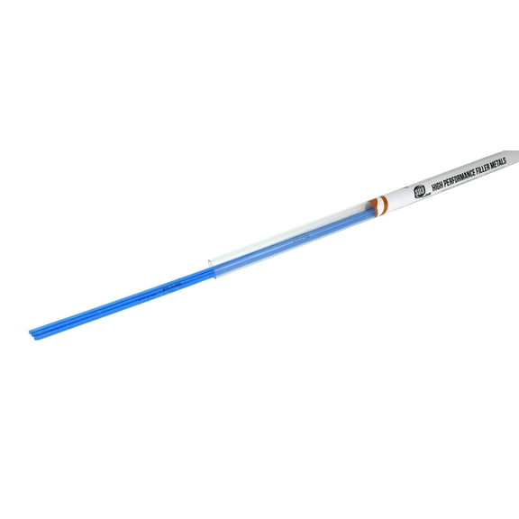 Silver Brazing Solder Rod - Flux Coated - 45% Ag - AWS BAg-5 - Size: 1/16" x 18" - (3 Sticks)