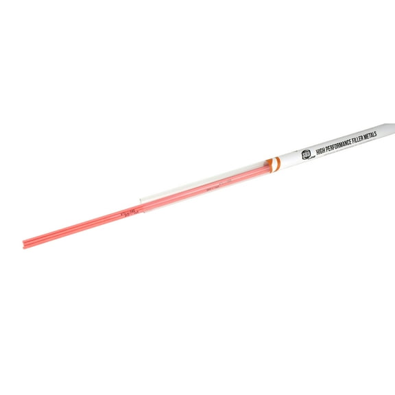 Silver Brazing Solder Rod - Flux Coated - 56% Ag - AWS BAg-7 - Size: 1/16" x 18" - (3 Sticks)