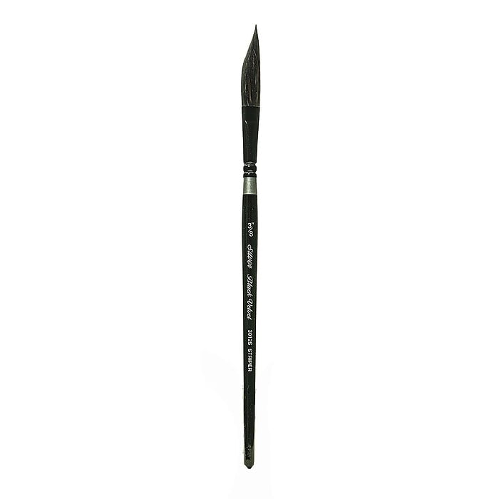 Silver Brush Black Velvet Series Brushes 3/8 In. Dagger Striper 3012S