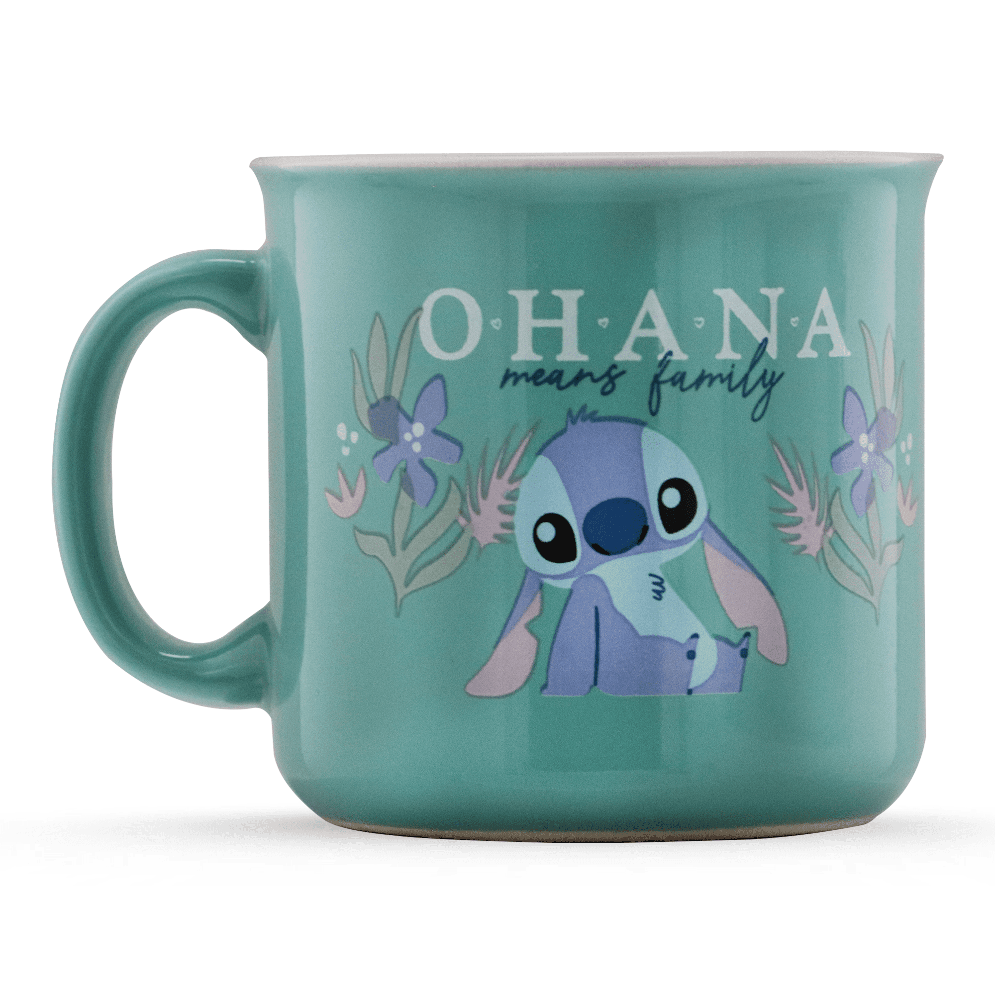 Silver Buffalo Disney Lilo & Stitch Ceramic Camper Mug, 20 oz