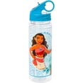thumbnail image 1 of Silver Buffalo Disney Moana Tritan Water Bottle with Flip Straw, 20 Ounces, 1 of 1