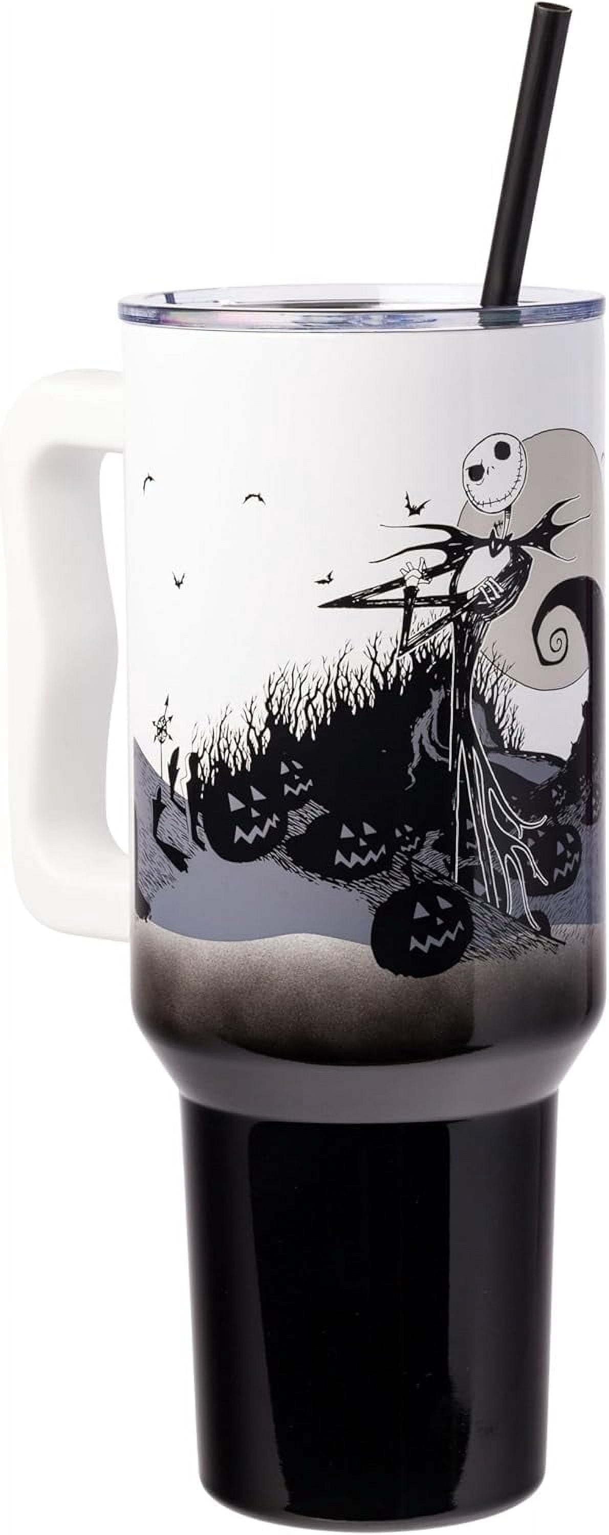 Silver Buffalo Nightmare Before Christmas Tumbler