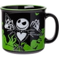 thumbnail image 1 of Silver Buffalo Disney The Nightmare Before Christmas Your Worst Nightmare Featuring Jack Skellington Ceramic Camper Mug, 20 Ounces, 1 of 7