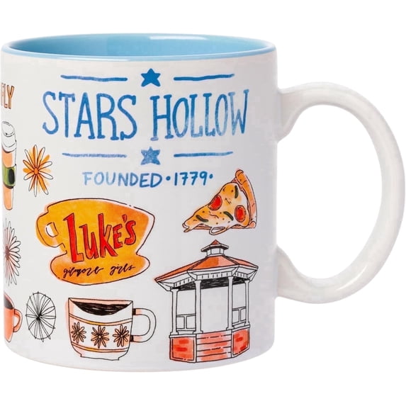 Silver Buffalo Gilmore Girls Destination 20oz Ceramic Mug