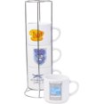 thumbnail image 1 of Silver Buffalo Gilmore Girls Locations 4Pc Ceramic Mug Stack, 10 Ounces, 1 of 11