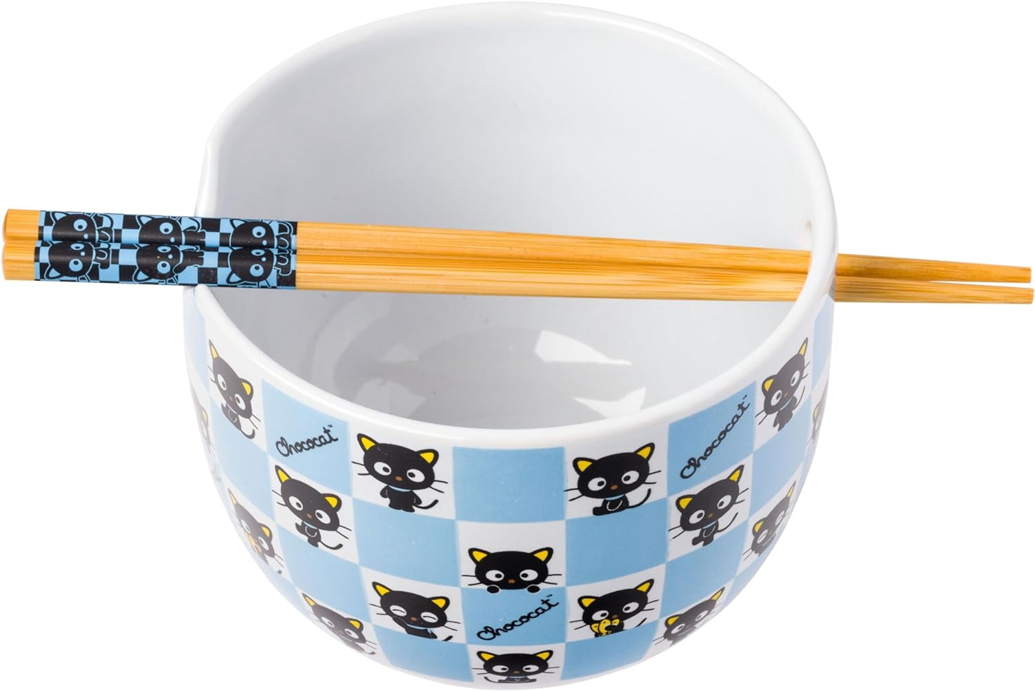 Silver Buffalo Hello Kitty and Friends Chococat Checkered Pattern ...