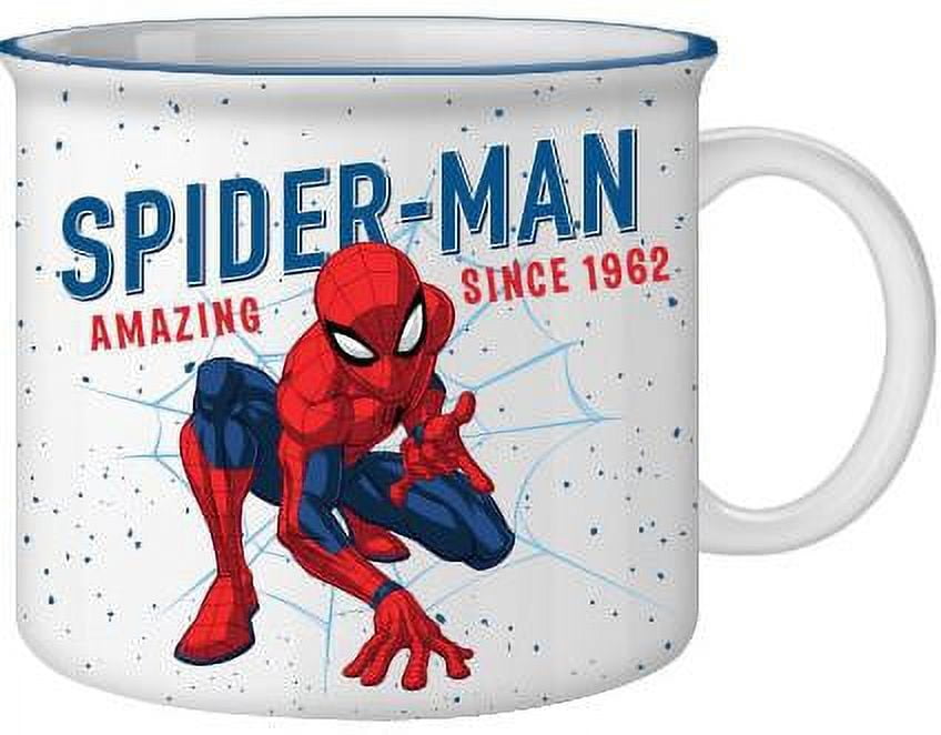 Silver Buffalo Marvel Ceramic Camper Mug, 20 oz