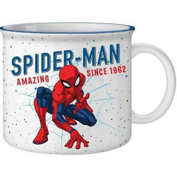 Silver Buffalo Marvel Ceramic Camper Mug, 20 oz