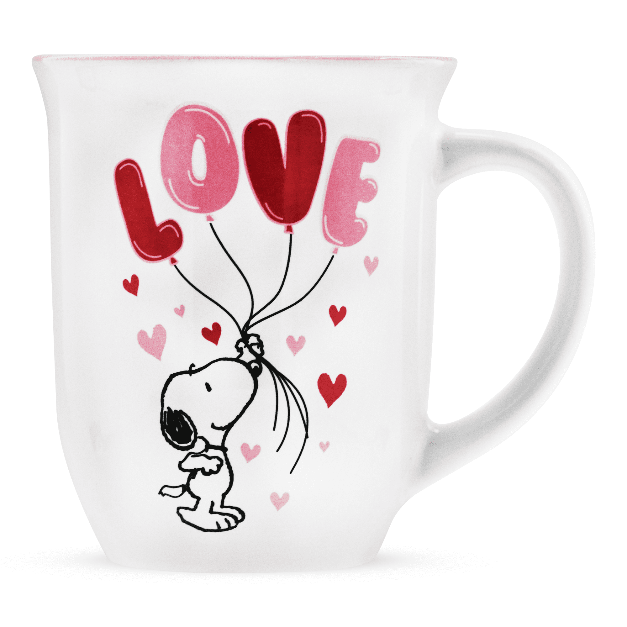 Silver Buffalo Peanuts Snoopy chillin Ceramic Soup Mug With Vented Lid