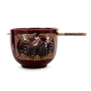 Silver Buffalo SVB-HP2614KD-C Harry Potter Anime Trio 20-Ounce Ramen Bowl and Chopstick Set
