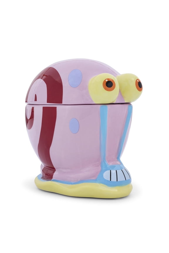Nickelodeon SpongeBob SquarePants Gary Sculpted Ceramic Snack Jar