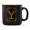 thumbnail image 1 of Silver Buffalo Yellowstone Dutton Ranch Ceramic Camper Mug, 20 oz, 1 of 6