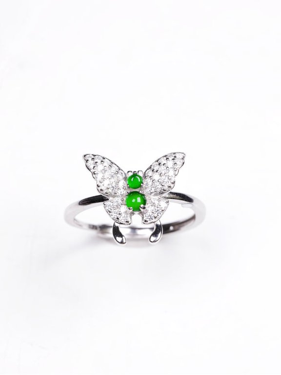 Silver Butterfly Ring