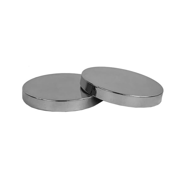 Silver Candle Lid - Fits our 9.5 oz. Monticiano Candle Making Supplies (Box of 12) FREE SHIPPING