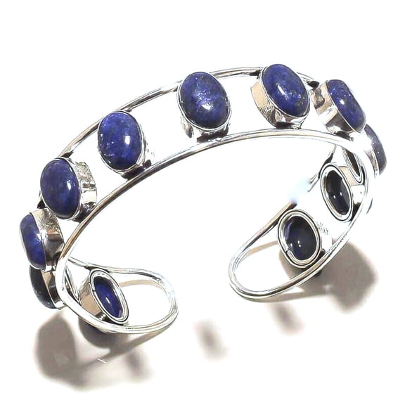 Silver Carats Sunstone Cuff Bracelet 925 Sterling Silver, Handmade Bracelet for Women