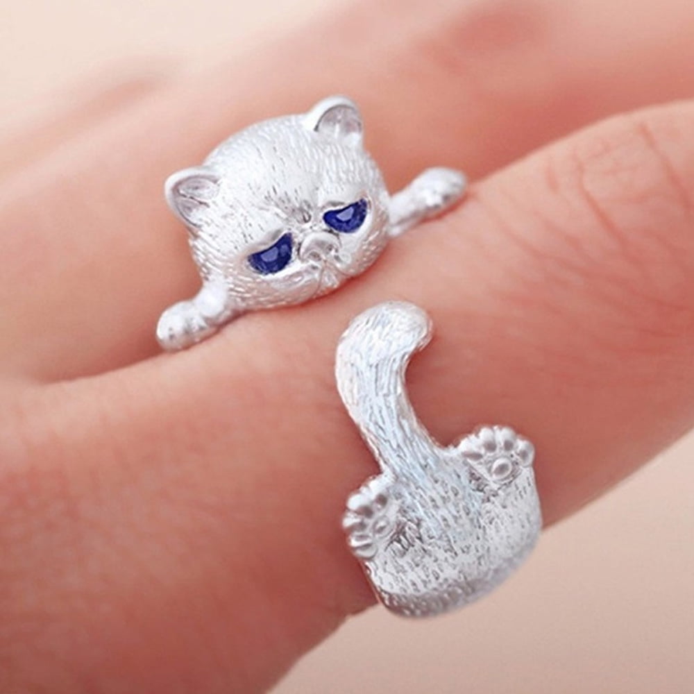 Feline Sterling Silver Ring Feline Sterling Silver Ring