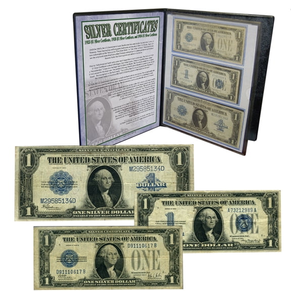 Silver Certificate Type Set (1923,28 & 34)