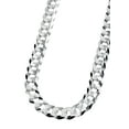 thumbnail image 1 of Silver Chain - Mens White Chain / Curb Chain, 1 of 7