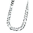 thumbnail image 1 of Silver Chain - Mens White Chain / Figaro Chain, 1 of 7