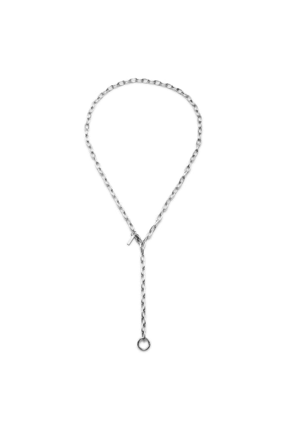 Silver Chain Reaction Necklace