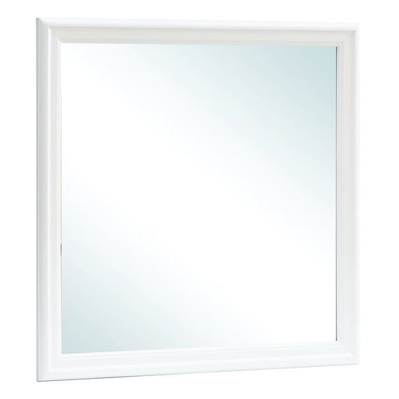 Silver Champagne Decorative Particle Board Mirror / Improve Interior Look