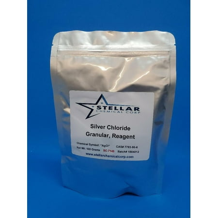 Silver Chloride, Granular, Reagent 10 Grams