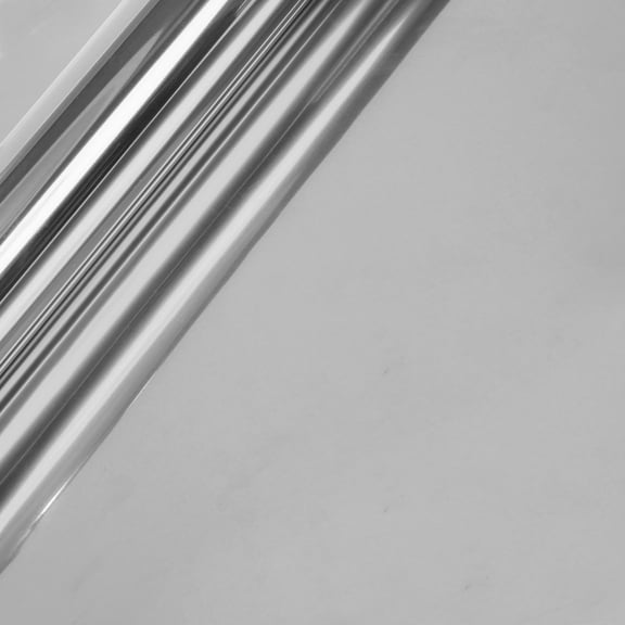 Silver Chrome Foil Permanent Vinyl by Make Market - 12" x 48" Rolls in Metallic Colors for Indoor & Outdoor Use - Water Resistant & Compatible with Most Cutting Machines - 12 Pack