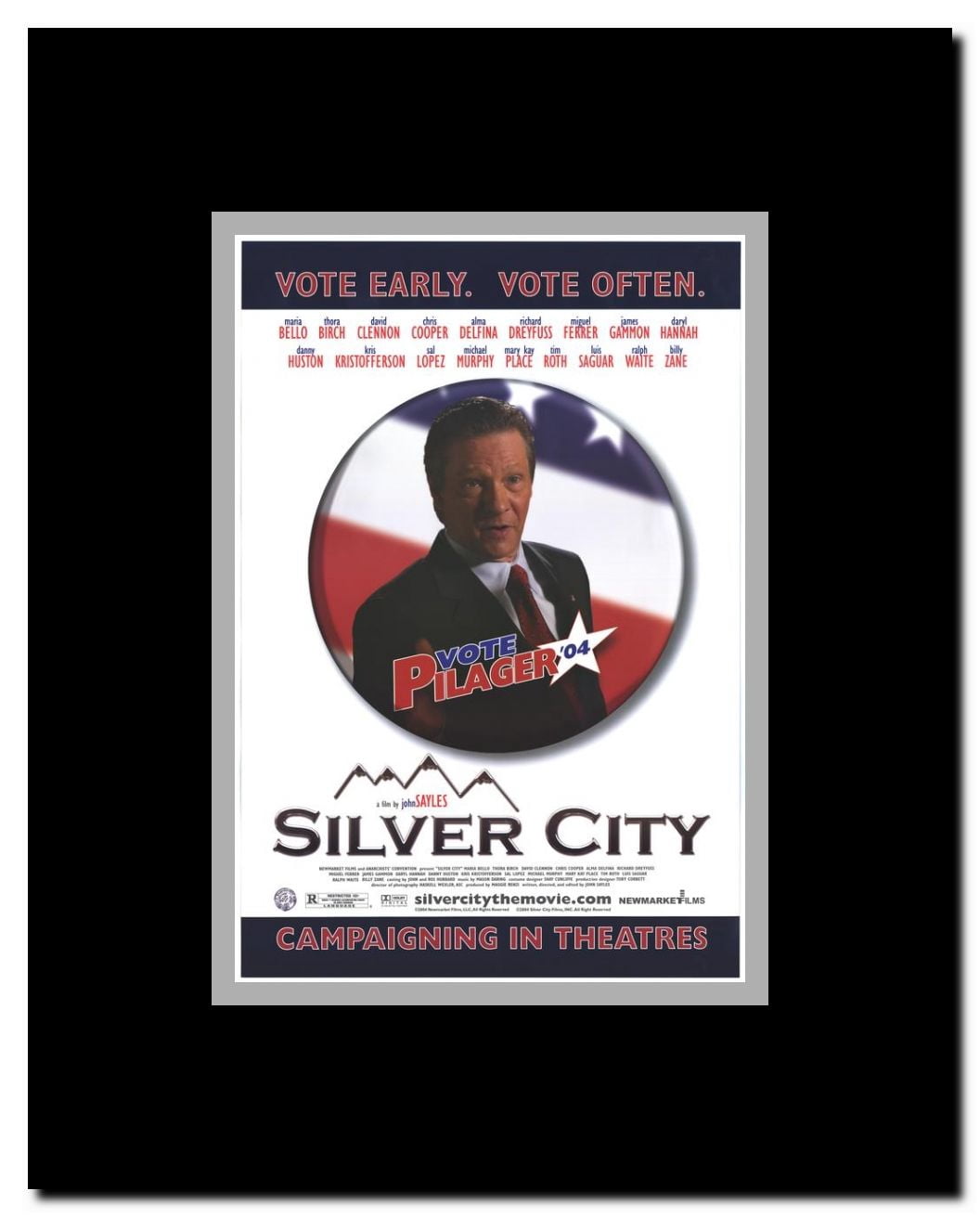 Silver City Framed Movie Poster