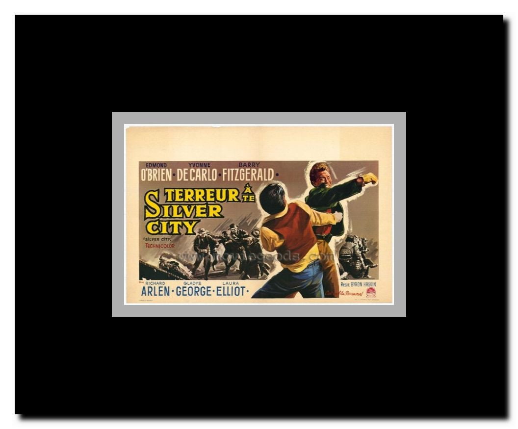 Silver City Framed Movie Poster