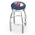 thumbnail image 1 of Silver Cleveland Guardians 25" Chrome Ringed Swivel Counter Stool, 1 of 2
