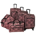 thumbnail image 1 of Silver Clover 5-Piece Spinner Luggage Set, 1 of 5