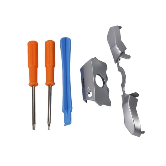 Silver Color 3.5mm Jack Port Chrome LB RB Trigger Button replacement for Elite Controller