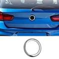 thumbnail image 1 of Silver Color Car Rear Badge Ring Cover Logo Trim For BMW 1 Series F20/F21 11-19, 1 of 7