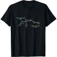 thumbnail image 1 of Silver Comet, Chief Ladiga Trail Route Map T-Shirt, 1 of 4
