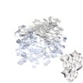 thumbnail image 1 of Silver Confetti,QZS Glitter Throwable Table Scatter Foil Confetti for Wedding,Portable Party Foil Metallic Tool for Wedding,Party Decoration,0.22LB, 1 of 6