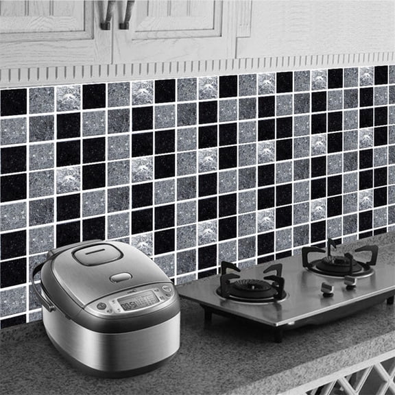 Three-dimensional matte film tile stickers DIY decorative self-adhesive wall stickers floor stickers