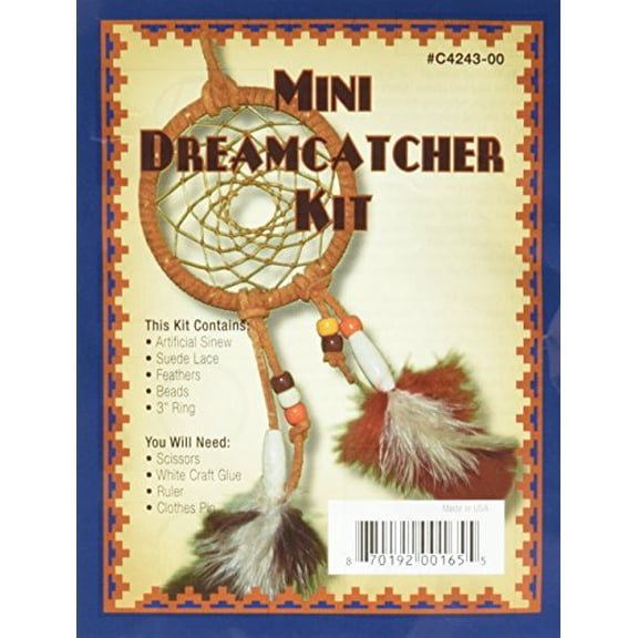 Silver Creek C4243 Leather Dreamcatcher Kit, Multicolor