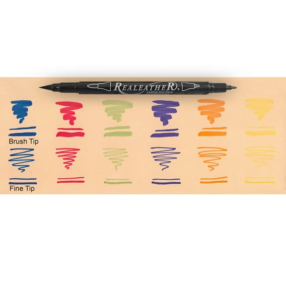 Silver Creek Leather Markers 6pc Basic