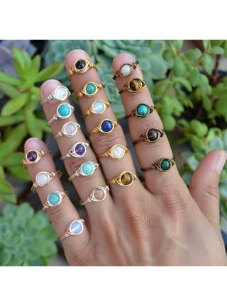 Wire Wrapped Rings