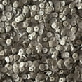 thumbnail image 1 of Silver Cup Sequins 5mm Matte Silk Frost Made in USA, 1 of 1