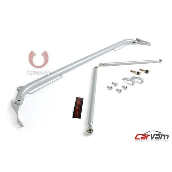 Silver Custom Racing Harness Bar for 2012-2012 Scion FR-S - Subaru BR-Z